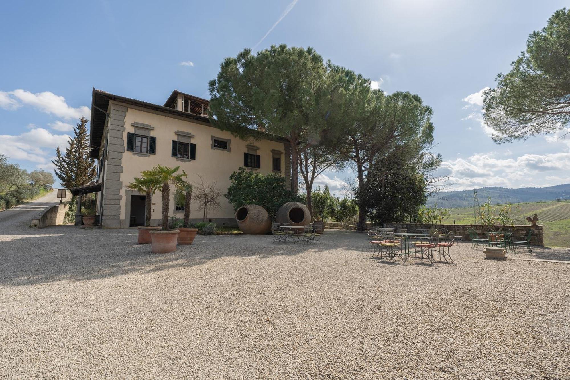 Corte Di Valle Greve in Chianti Exteriér fotografie